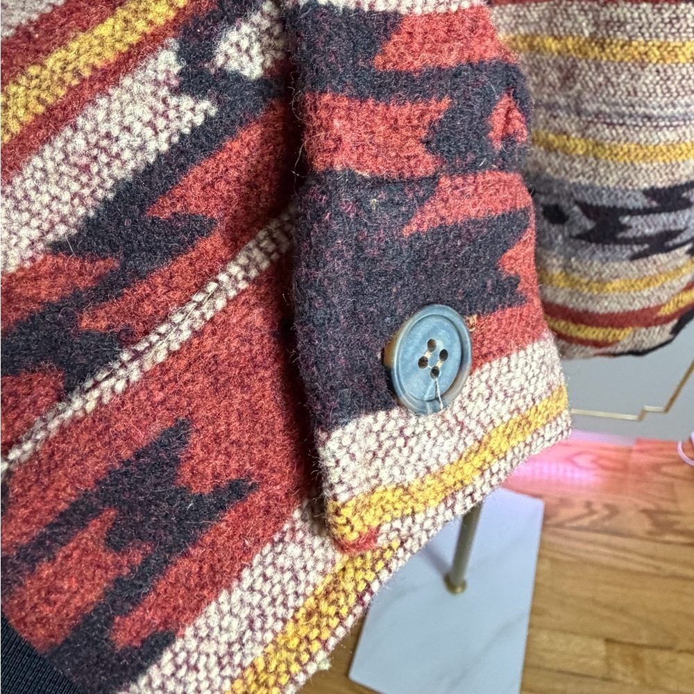 NWT Perch by Blue Pepper Aztec Print Shacket #0014 & #0061 - Picture 6 of 9